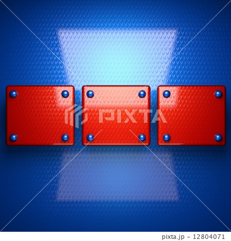 red and blue metal background 12804071