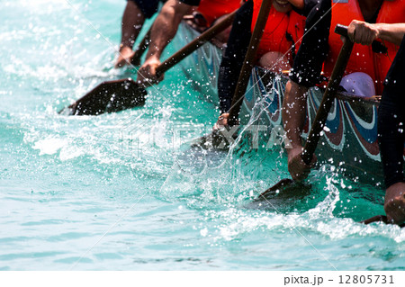 沖縄 琉球伝統文化　ハーリー 12805731