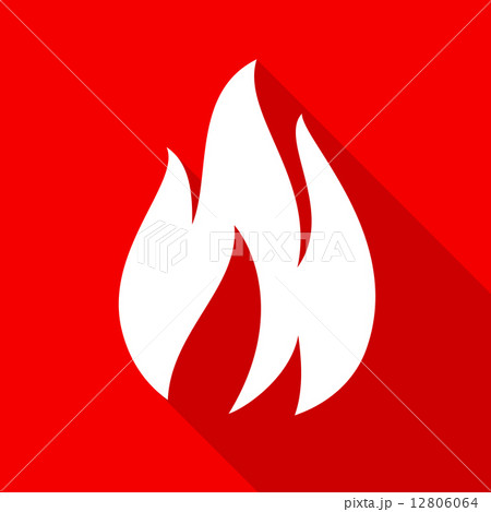 Fire flames, set 12806064