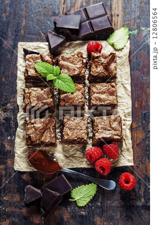 homemade brownie 12806564