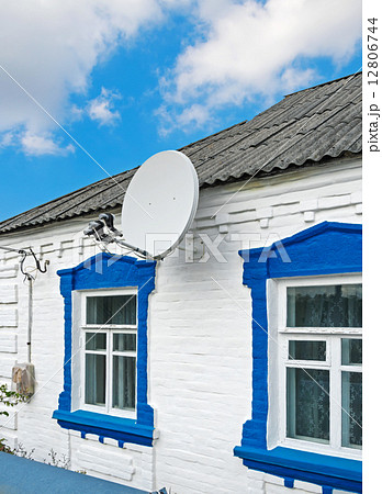 Aerial on farmhouse 12806744