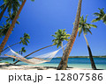 浜辺のハンモック 12807586