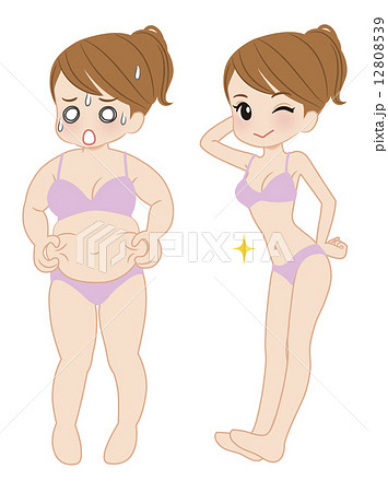 女性 ダイエット3 女性 ダイエット3 12808539