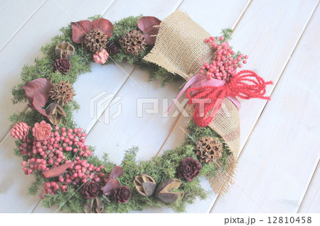 クリスマスリース クリスマスリース 12810458