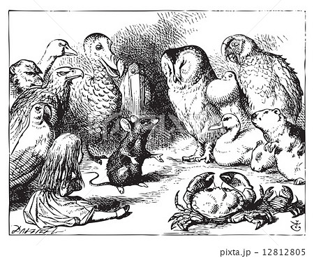 The mouse tells Alice a story 12812805