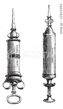 Fig.1155. Syringe pure tin or nickel, Fig. 1156. Hard rubber syr 12813265