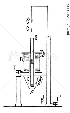 Archereau Regulator, vintage engraving Archereau Regulator, vintage engraving 12813435