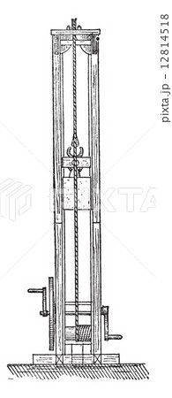 Bell, vintage engraving. 12814518