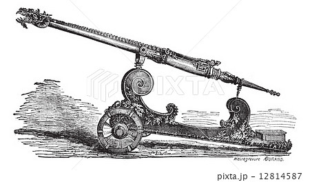 Falcon cannon vintage engraving Falcon cannon vintage engraving 12814587