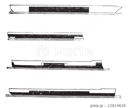 HMS Warrior, HMS Hector, HMS Hercules, and HMS Achilles, vintage 12814626