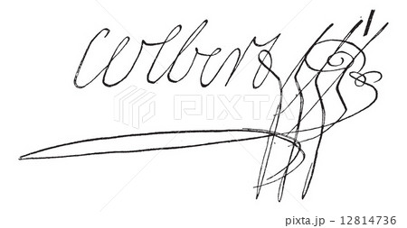 Signature of Marie-Anne Charlotte Corday d'Armont or Charlotte 12814736