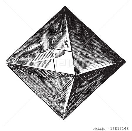 Spinel vintage engraving 12815148