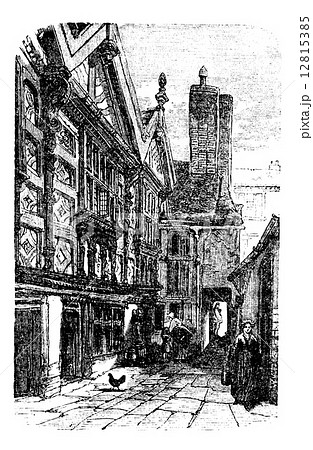 Stanley Palace, in Chester, Cheshire, United Kingdom, during the 12815385