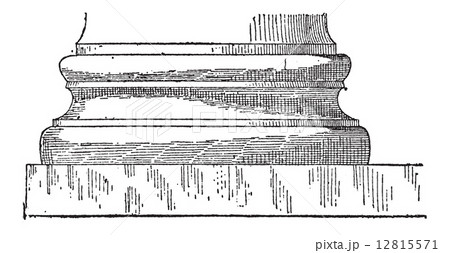 Scotia, vintage engraving Scotia, vintage engraving 12815571