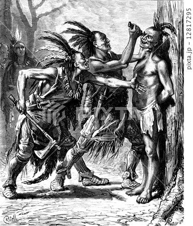 Travel in the heads-plates. The Flathead pulls one of his eyes, 12817295