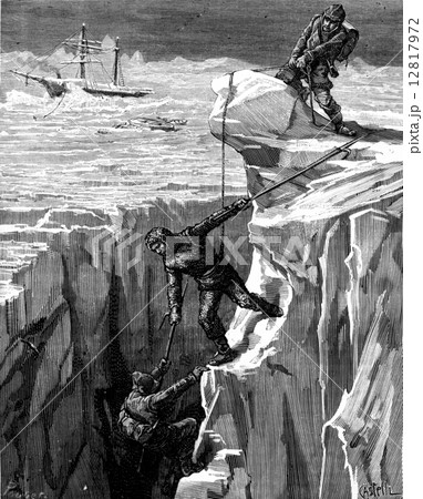 Wintering in the frigid seas. thus accomplishes this rescue coul 12817972