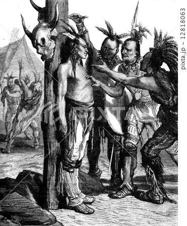 Latest Redskins. He fastened the prisoner to the post of supplie 12818063