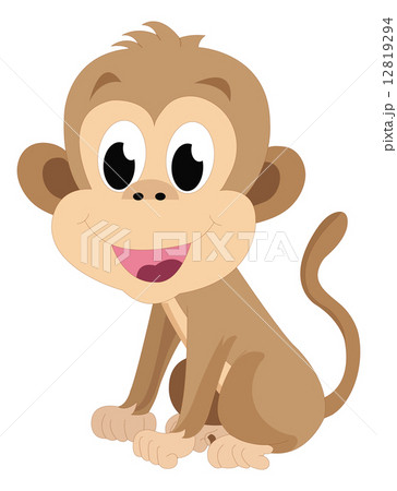 Baby monkey, illustration 12819294