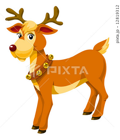 Christmas Reindeer, illustration 12819312