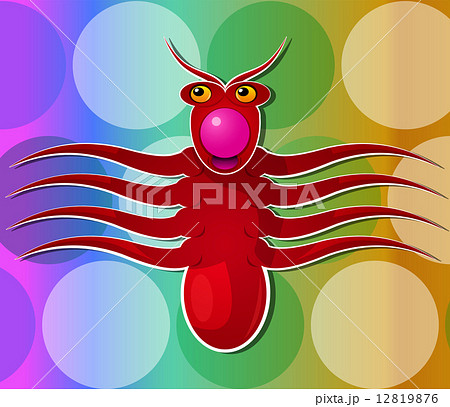 Octopus Creature, illustration 12819876