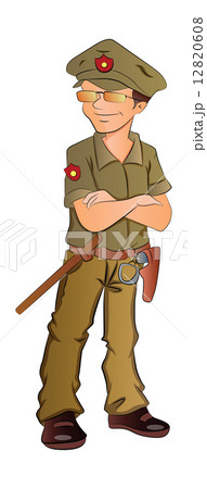 Security Guard, illustration 12820608