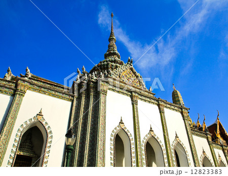 Wat pra kaew, Grand palace ,Bangkok,Thailand. 12823383