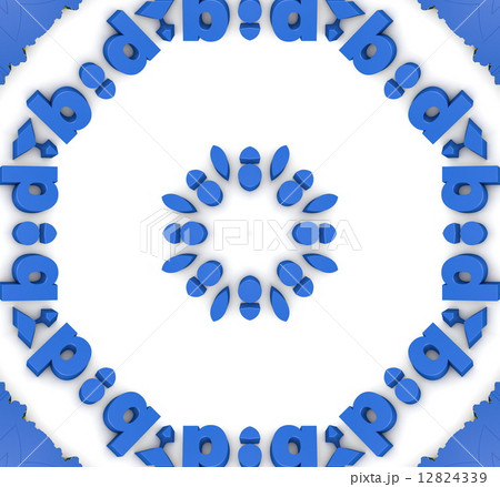 Ethnic pattern. Abstract kaleidoscope  fabric design. Ethnic pattern. Abstract kaleidoscope  fabric design. 12824339