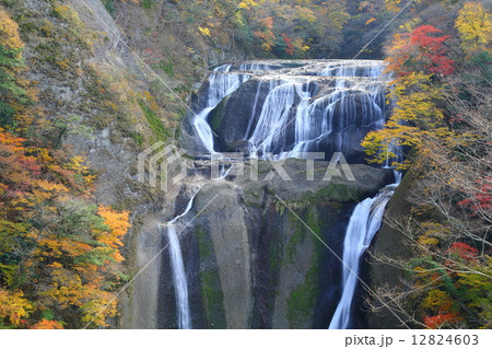 茨城県指定名勝 袋田の滝 ~晩秋の~ 茨城県指定名勝 袋田の滝 ~晩秋の~ 12824603