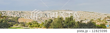 Panorama the old city Jerusalem 12825096