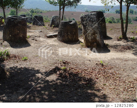 ジャール平原・壷形の石群(シエンクワーン県/ラオス) ジャール平原・壷形の石群(シエンクワーン県/ラオス) 12825280