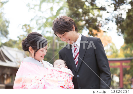 初宮参り 初宮参り 12826254