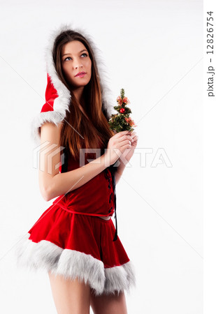 Sexy Santa girl Sexy Santa girl 12826754