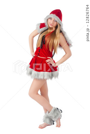 Sexy Santa girl 12826764