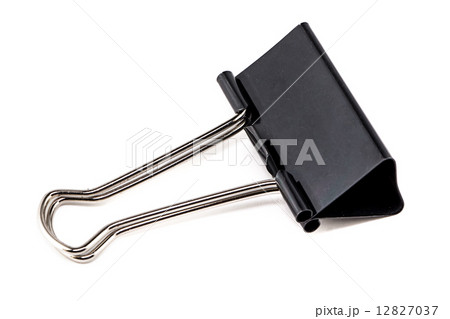 Photo of the group black steel paperclips 12827037