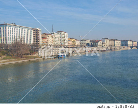 River Po, Turin, Italy 12828732
