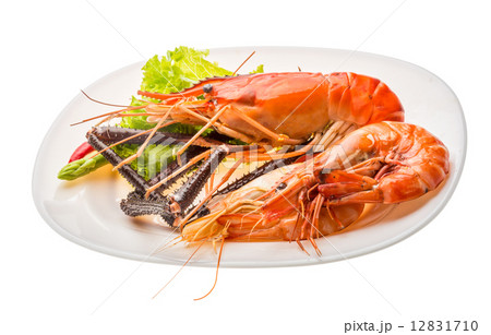Giant Freshwater Prawn and king prawns Giant Freshwater Prawn and king prawns 12831710