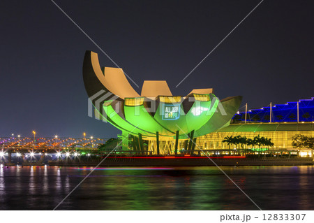 The ArtScience Museum in Singapore 12833307