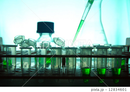 Science experiment glassware Science experiment glassware 12834601