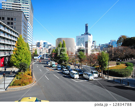 東京九段下交差点 12834788