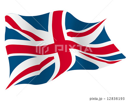 イギリス 国旗 国のイラスト素材 12836193 Pixta
