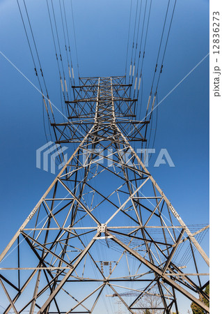 Electrical Power Lines Tower Electrical Power Lines Tower 12836273