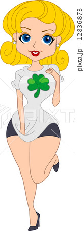 Shamrock Girl 12836873