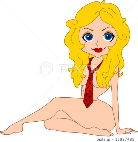 Naked Pinup Girl 12837439