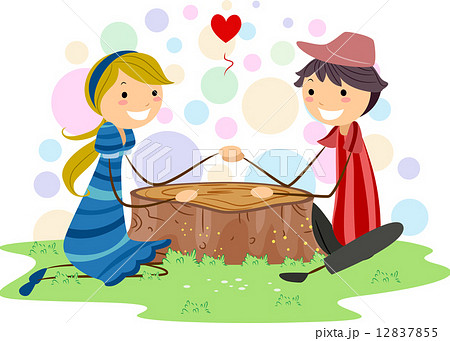 Stick Figure Couple Stick Figure Couple 12837855