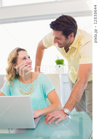 Creative business partners working together Creative business partners working together 12838644