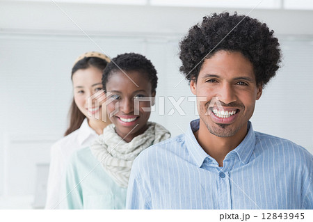 Creative team smiling together Creative team smiling together 12843945