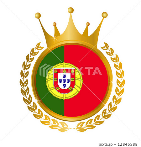 ポルトガル　国旗　メダル 12846588