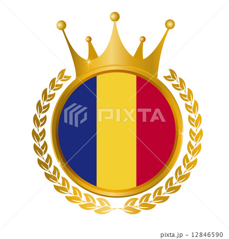 ルーマニア 国旗 メダル ルーマニア 国旗 メダル 12846590