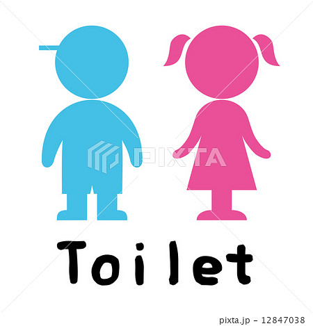 トイレマーク 12847038