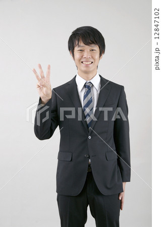 スーツ指指し3本 スーツ指指し3本 12847102